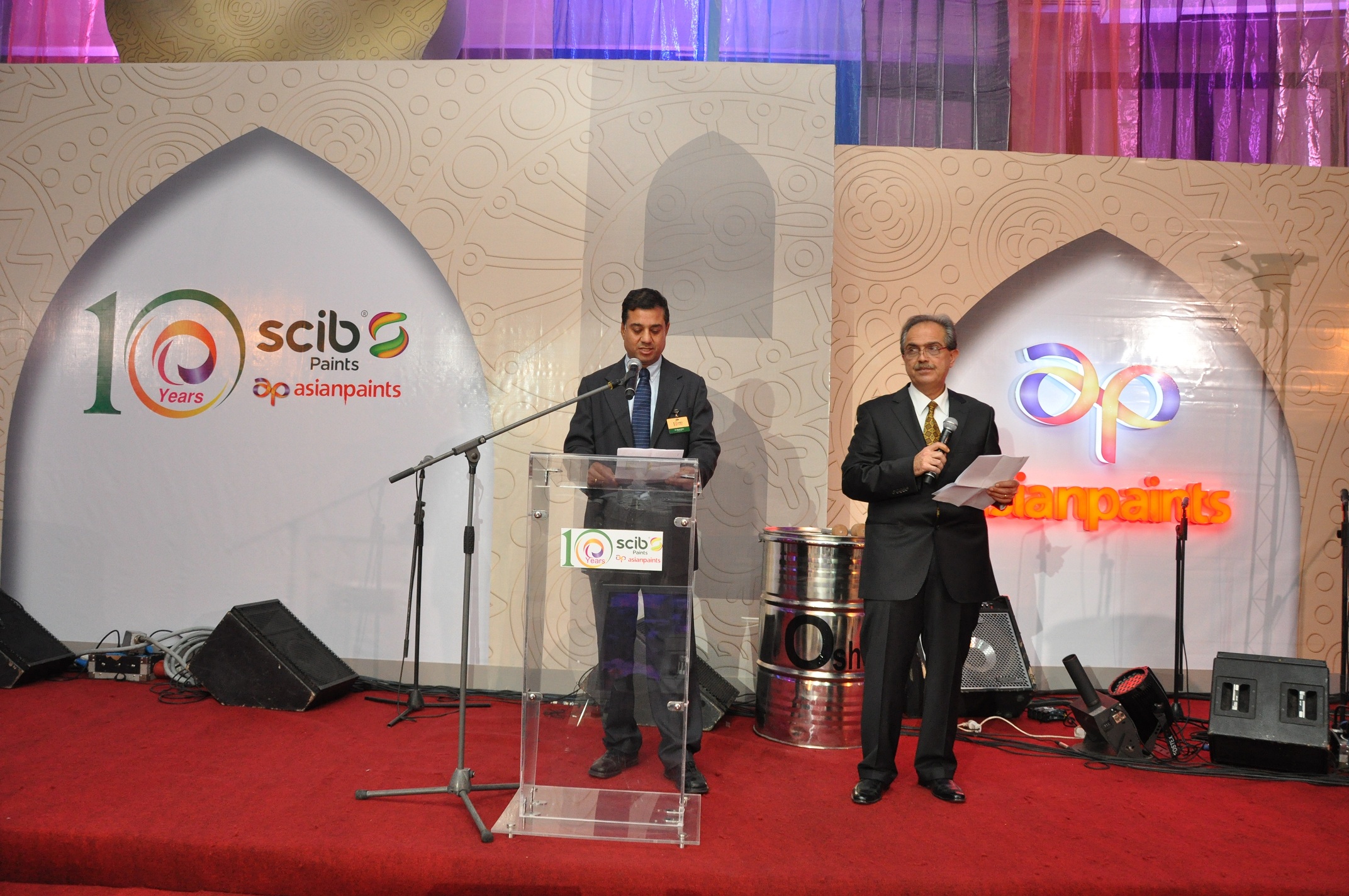Scib Paints Celebrates its annual event with its success partners