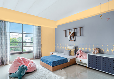 Green Kid’s Bedroom Idea